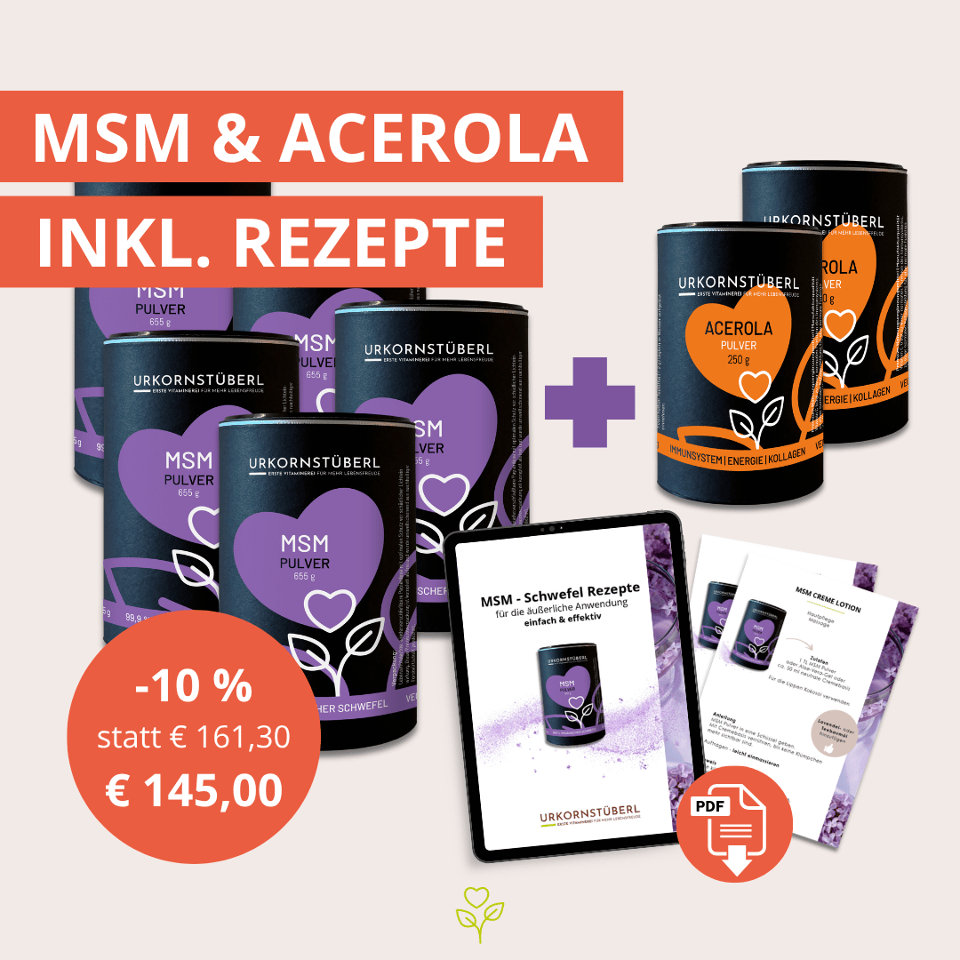 MSM + Acerola Pulver Set 2