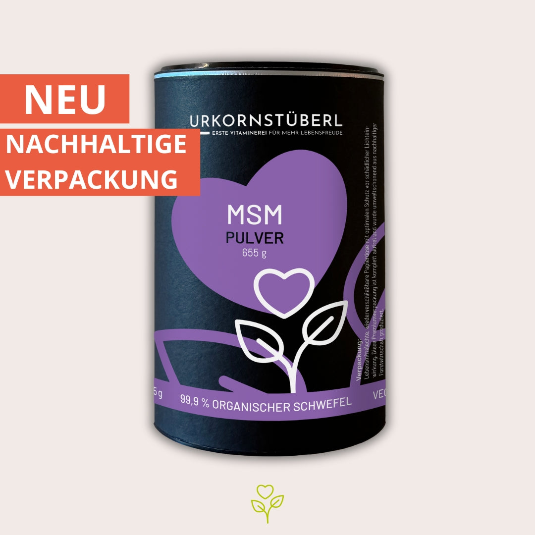 MSM Pulver 655 g Dose