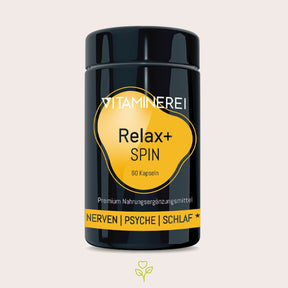 Relax+ Spin: Mit den Relax Kapseln der Vitaminerei dem Stress des Alltags entgegenwirken