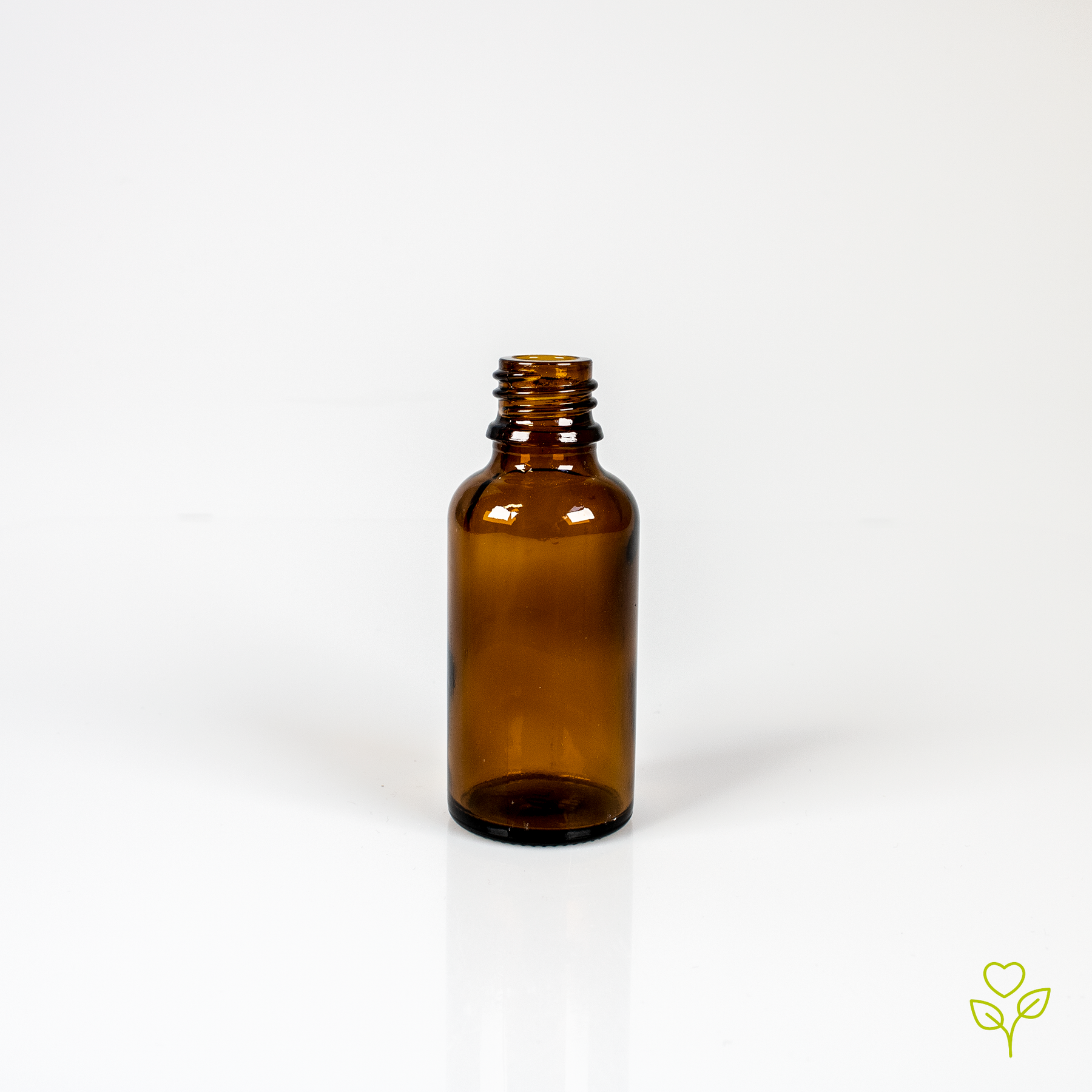 Leerflasche Braunglas 30 ml 