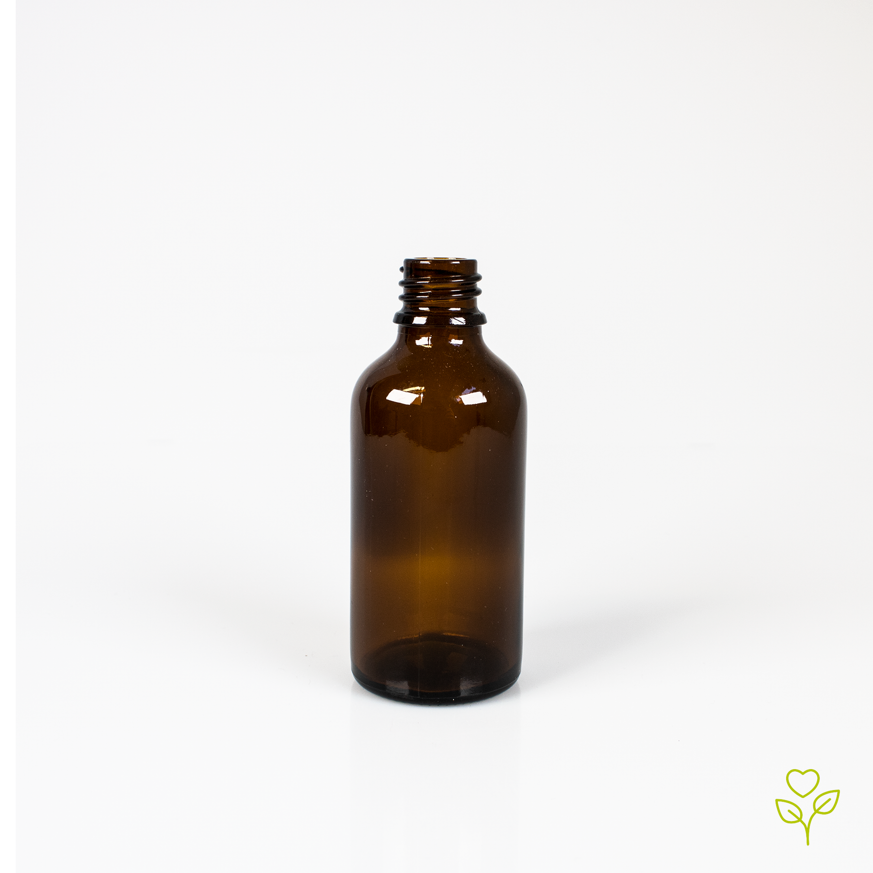 Leerflasche Braunglas 50 ml 